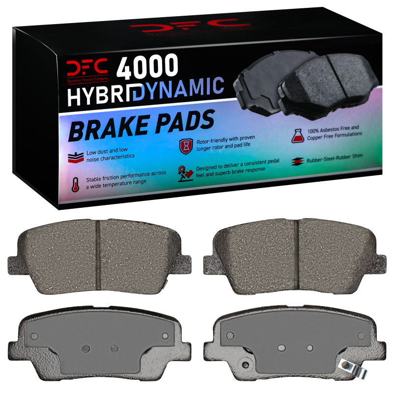 Kia Stinger Brake Pads - Rear - DFC - 4000 HybriDynamic - `07-`23