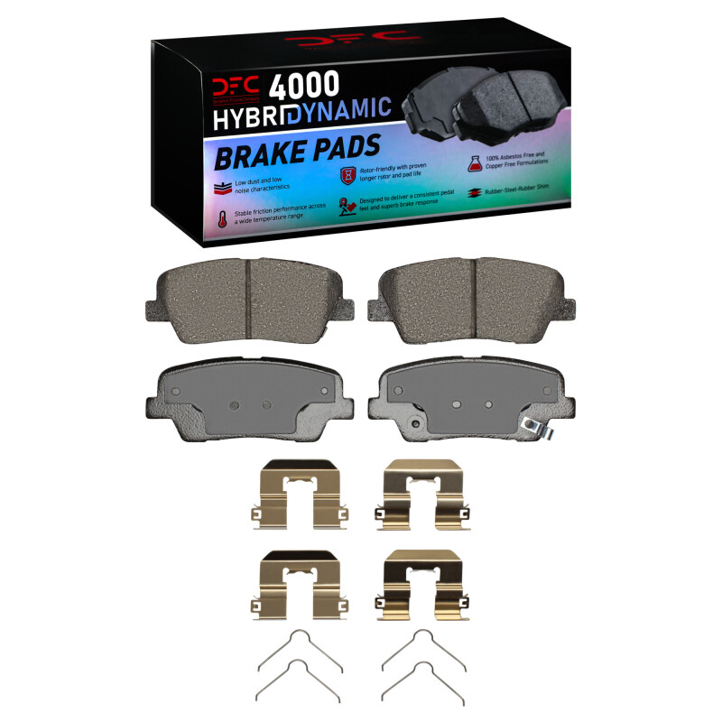 Kia Sorento Brake Pads - Rear - DFC - 4000 HybriDynamic - `15-`20