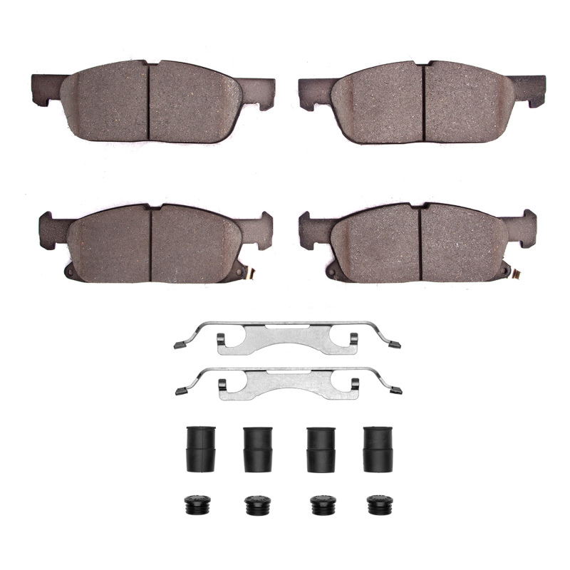 Ford Edge Brake Pads - Front - DFC - 4000 HybriDynamic - `15-`25