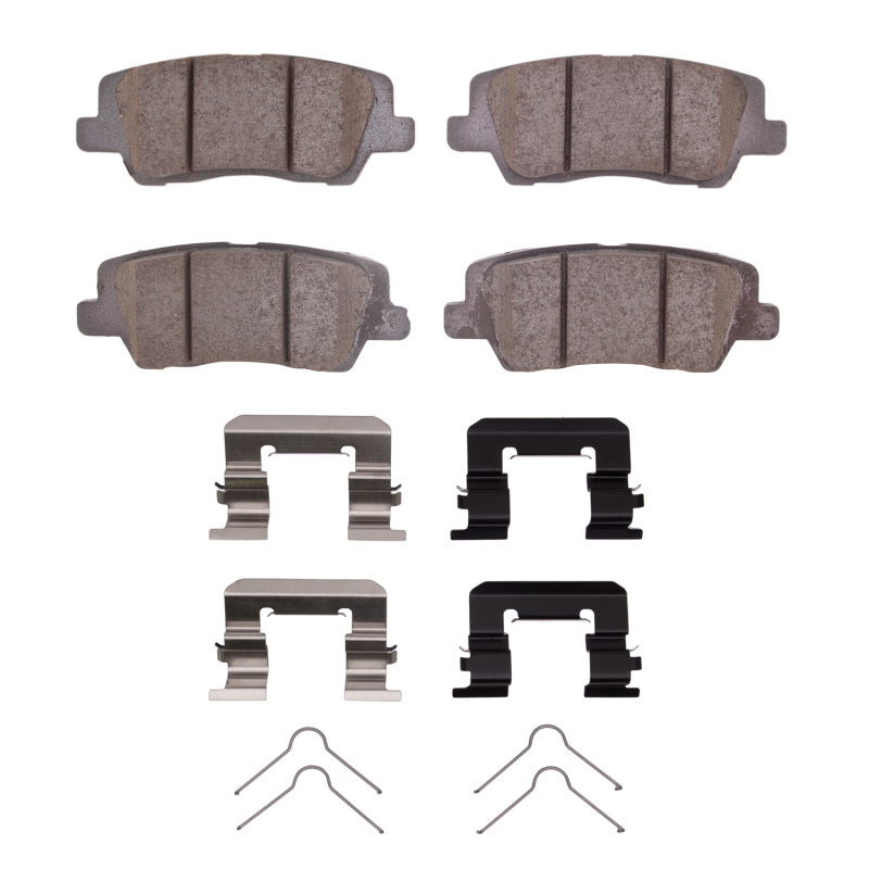 Cadillac CTS Brake Pads - Rear - DFC - 4000 HybriDynamic - `13-`19