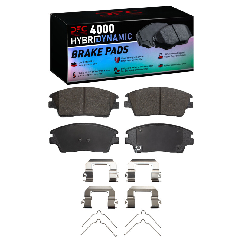 Kia Sportage Brake Pads - Front - DFC - 4000 HybriDynamic - `17-`22