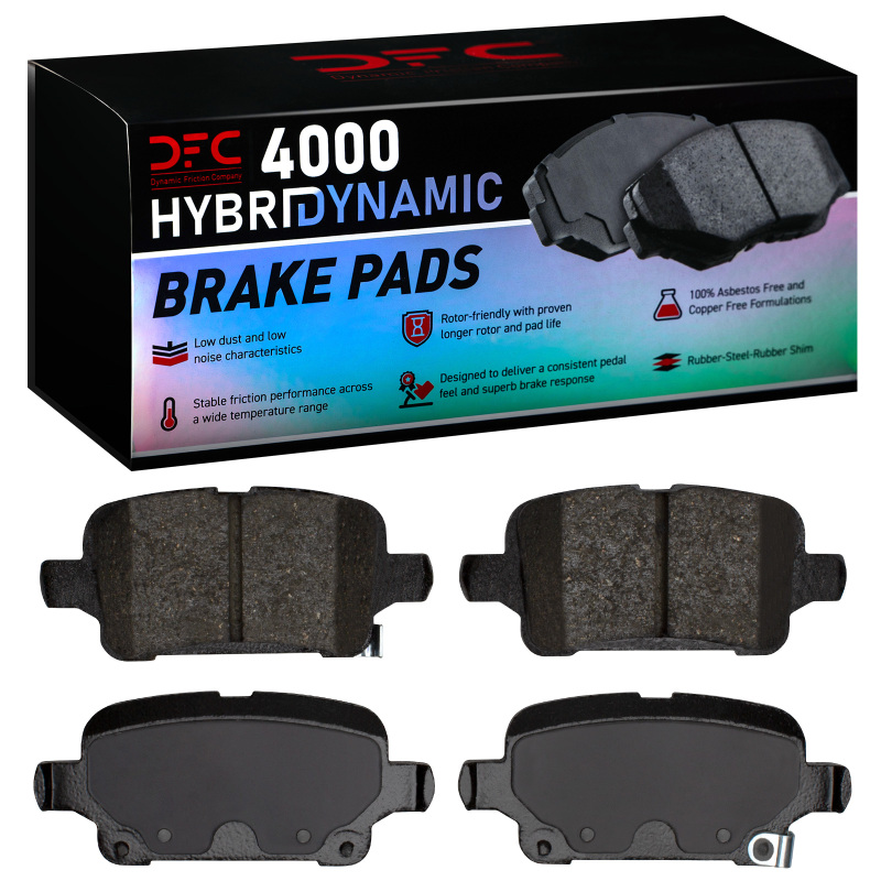 GMC Terrain Brake Pads - Rear - DFC - 4000 HybriDynamic - `16-`27