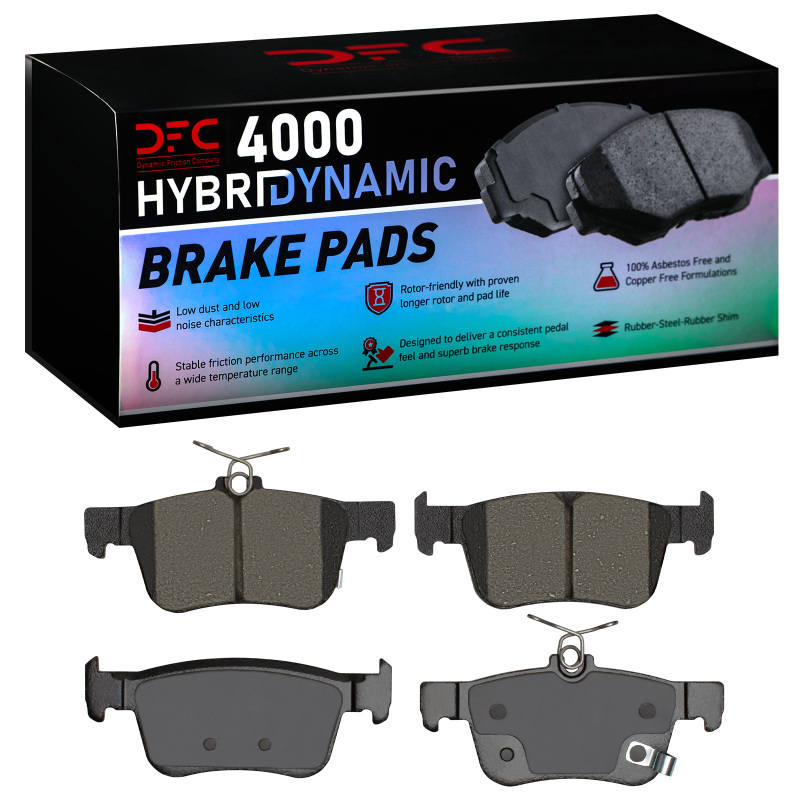 Honda Prelude Brake Pads - Rear - DFC - 4000 HybriDynamic - `16-`26
