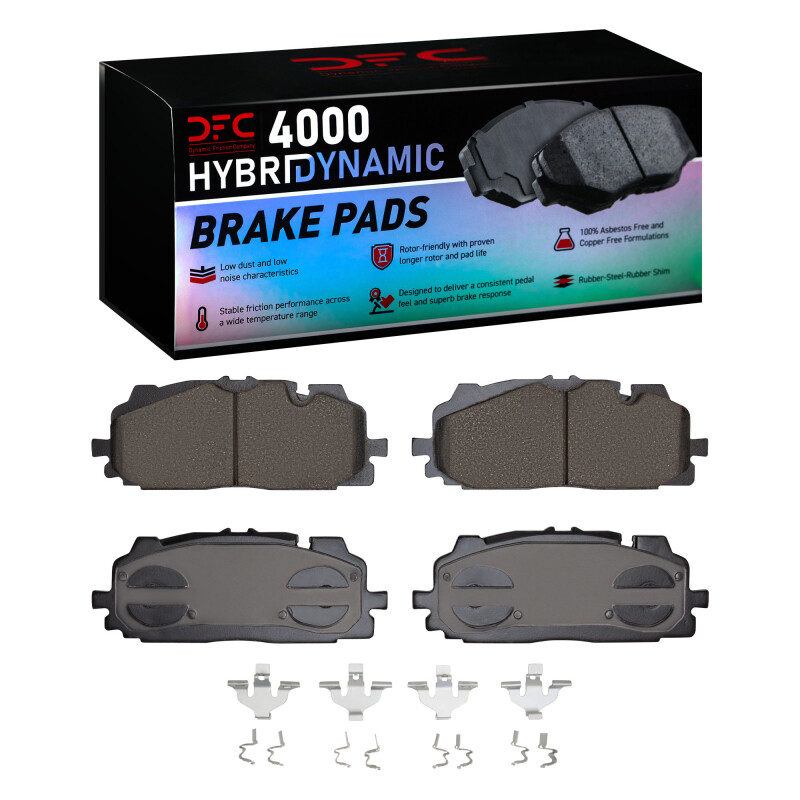 Audi A6 Quattro Brake Pads - Front - DFC - 4000 HybriDynamic - `17-`25