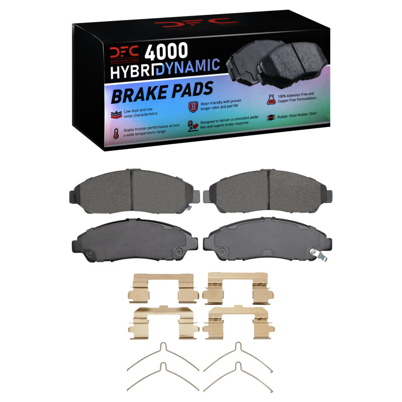 Buick Enclave Brake Pads - Front - DFC - 4000 HybriDynamic - `17-`20