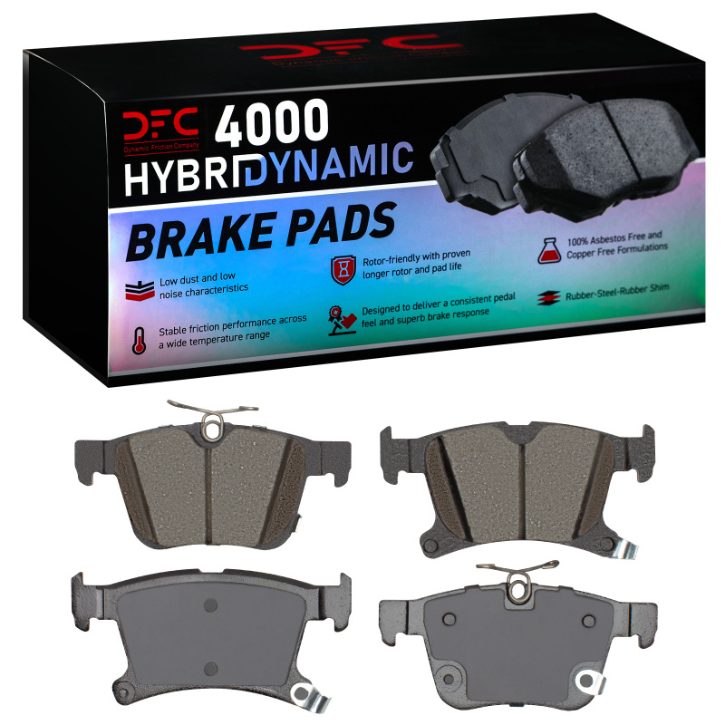 Chrysler Voyager Brake Pads - Rear - DFC - 4000 Hybridynamic - `17-`24
