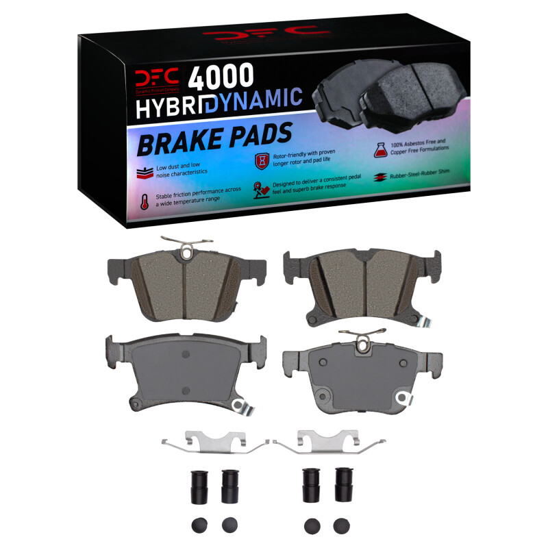 Chrysler Pacifica Brake Pads - Rear - DFC - 4000 HybriDynamic - `17-`24