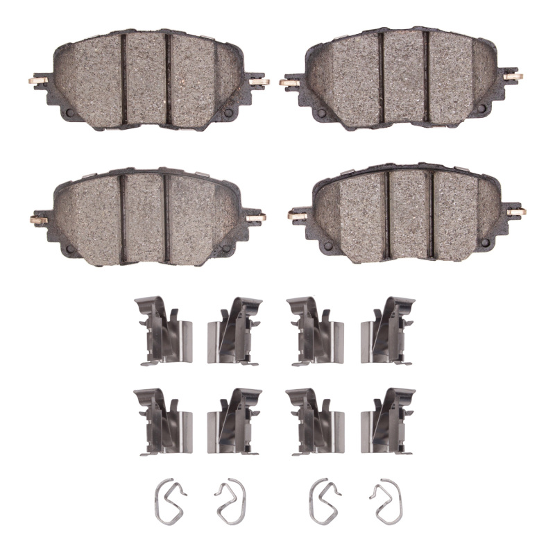 Mazda MX-5 Miata Brake Pads - Front - DFC - 4000 HybriDynamic - `16-`25