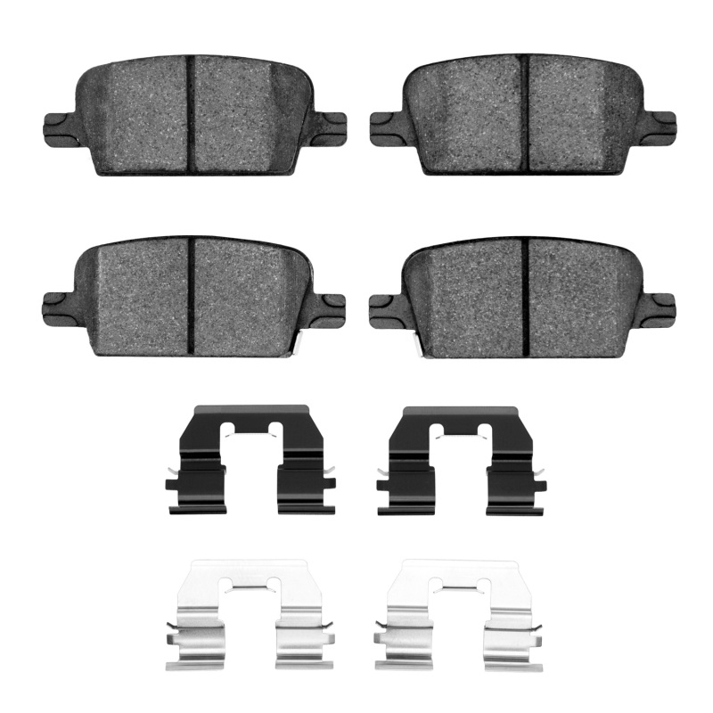 Chevrolet Malibu Brake Pads - Rear - DFC - 4000 HybriDynamic - `16-`21