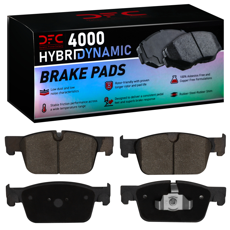 Volvo XC60 Brake Pads - Front - DFC - 4000 HybriDynamic - `17-`26