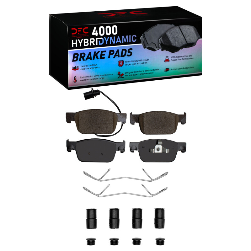 Audi A4 Quattro Brake Pads - Front - DFC - 4000 HybriDynamic - `16-`25