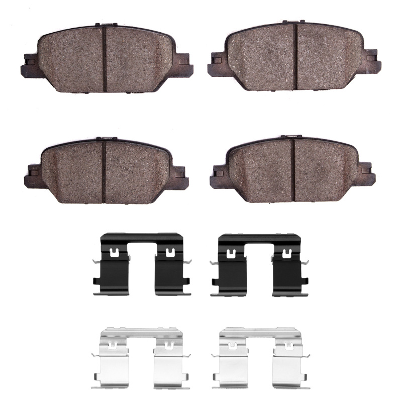 Honda CR-V Brake Pads - Rear - DFC - 4000 HybriDynamic - `17-`25