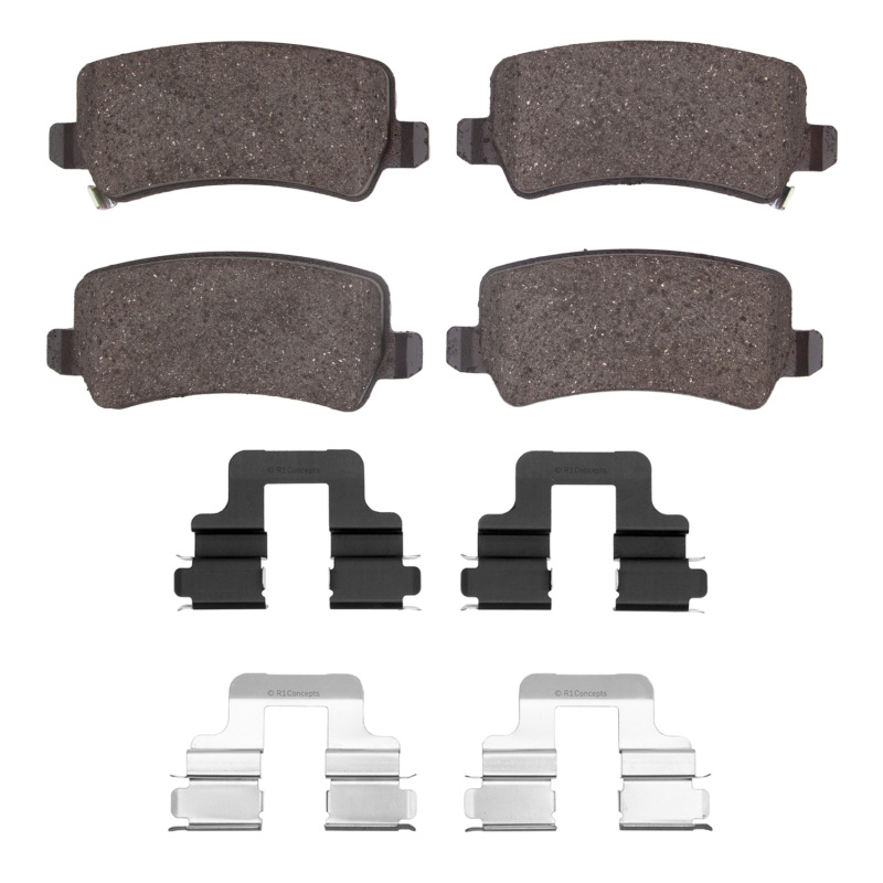 Hyundai Azera Brake Pads - Rear - DFC - 4000 HybriDynamic - `16-`17