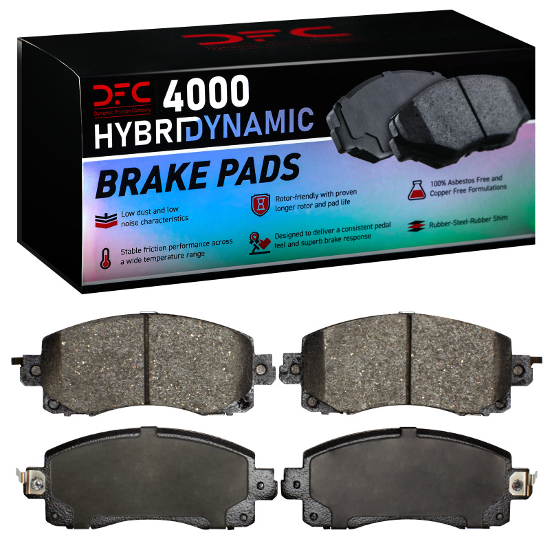 Subaru WRX Brake Pads - Front - DFC - 4000 HybriDynamic - `17-`26