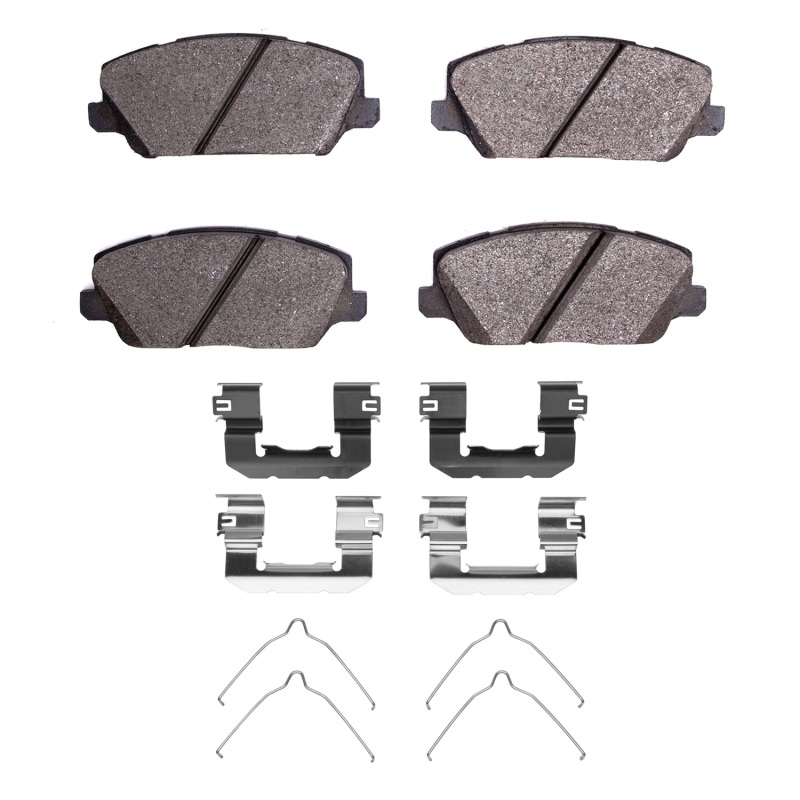 Kia Cadenza Brake Pads - Front - DFC - 4000 HybriDynamic - `17-`20