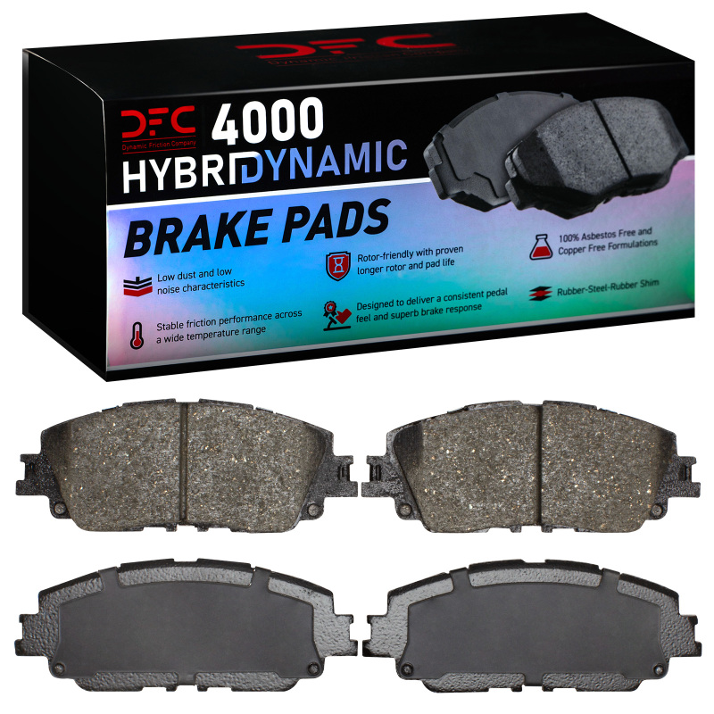 Toyota Venza Brake Pads - Front - DFC - 4000 HybriDynamic - `18-`26