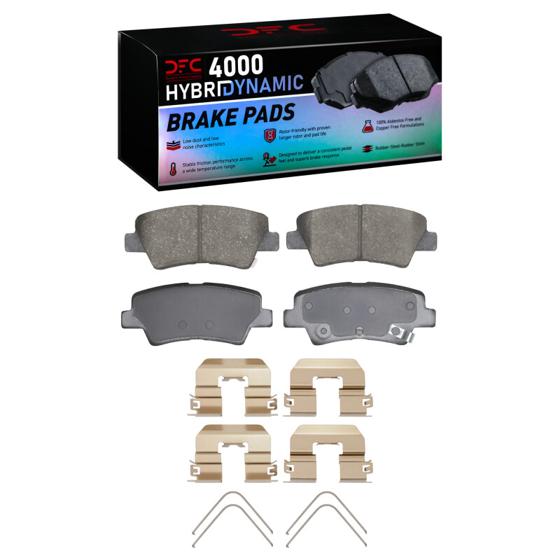 Hyundai Nexo Brake Pads - Rear - DFC - 4000 HybriDynamic - `17-`25