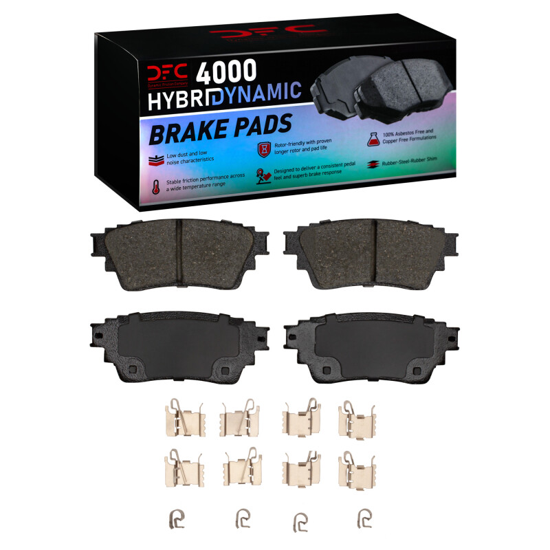 Mitsubishi Outlander Brake Pads - Rear - DFC - 4000 HybriDynamic - `17-`25