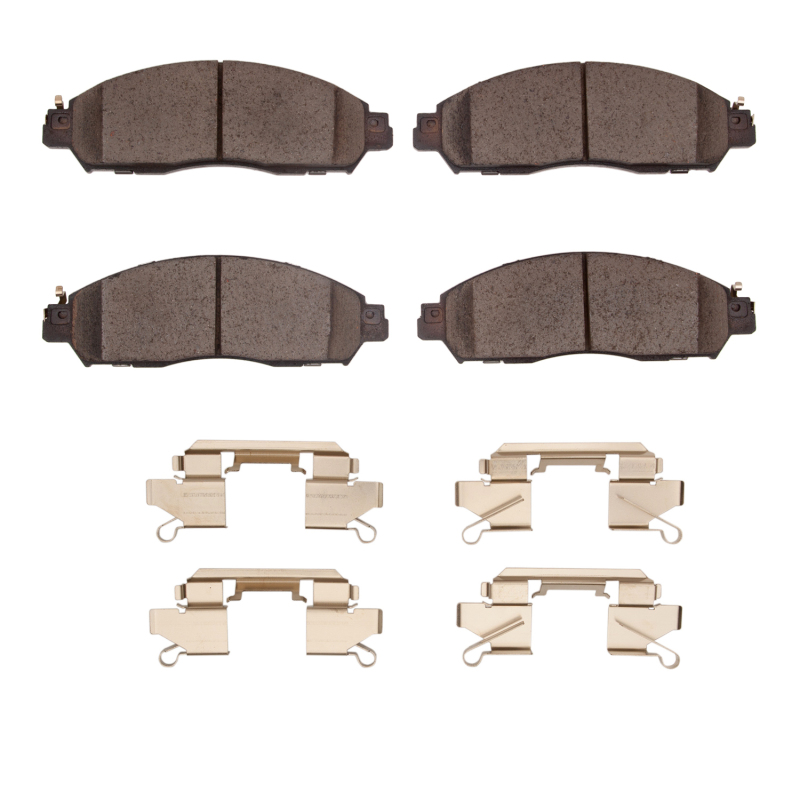 Nissan Leaf Brake Pads - Front - DFC - 4000 HybriDynamic - `18-`25