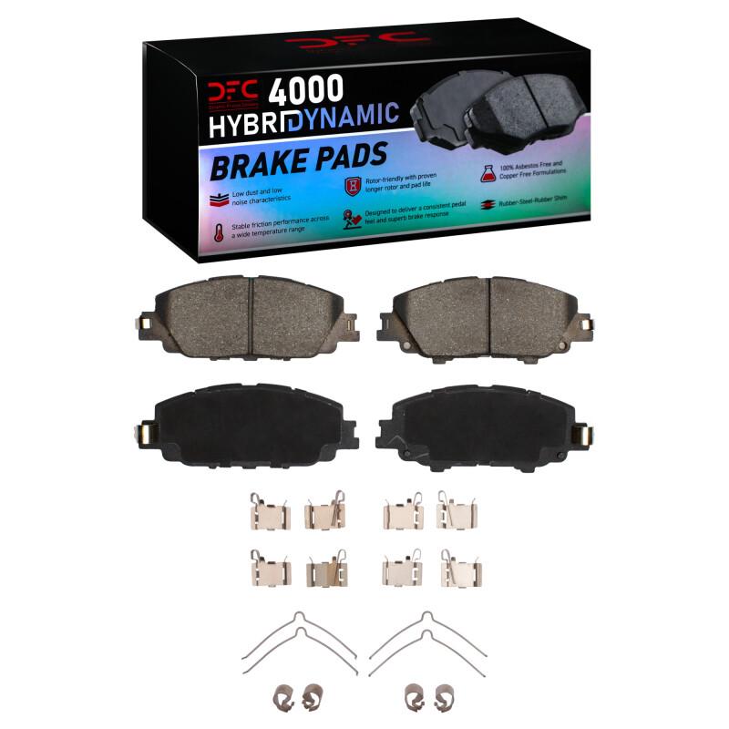 Toyota Prius Prime Brake Pads - Front - DFC - 4000 HybriDynamic - `19-`25