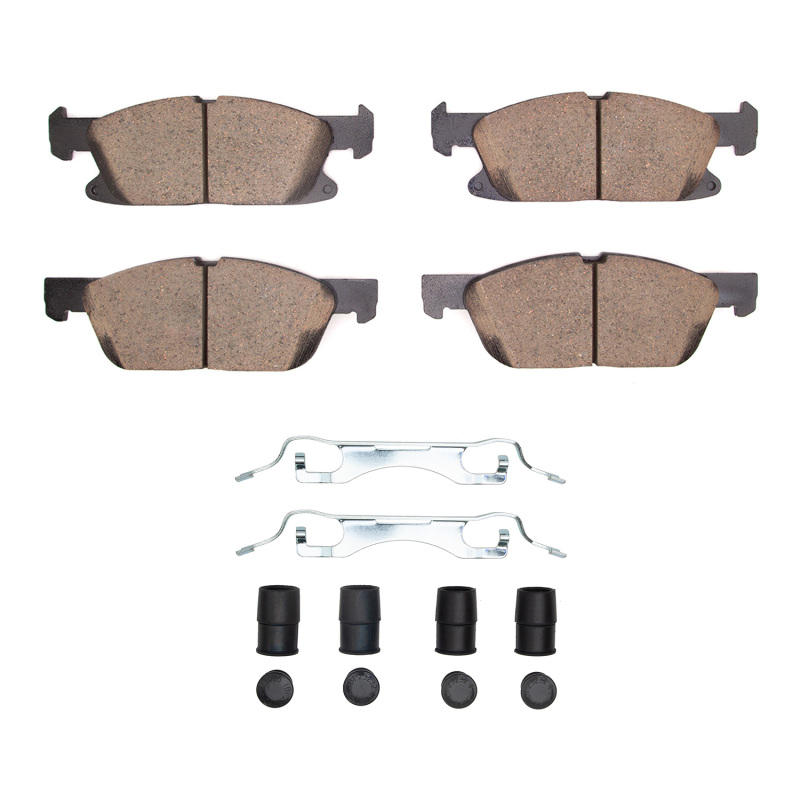 Ford Edge Brake Pads - Front - DFC - 4000 HybriDynamic - `19-`24
