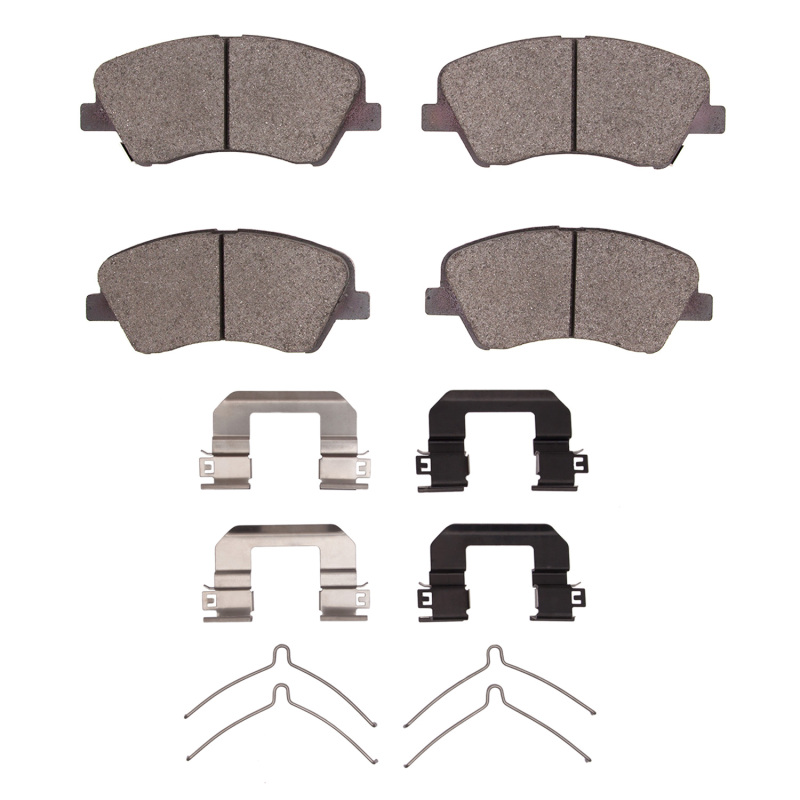 Hyundai Accent Brake Pads - Front - DFC - 4000 HybriDynamic - `18-`23