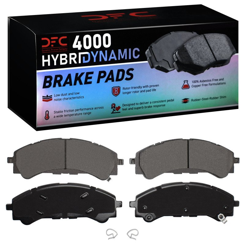 Ford Ranger Brake Pads - Front - DFC - 4000 Hybridynamic - `19-`26
