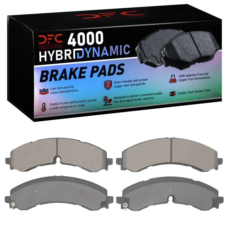 GMC Sierra EV Brake Pads - Front - DFC - 4000 HybriDynamic - `22-`26