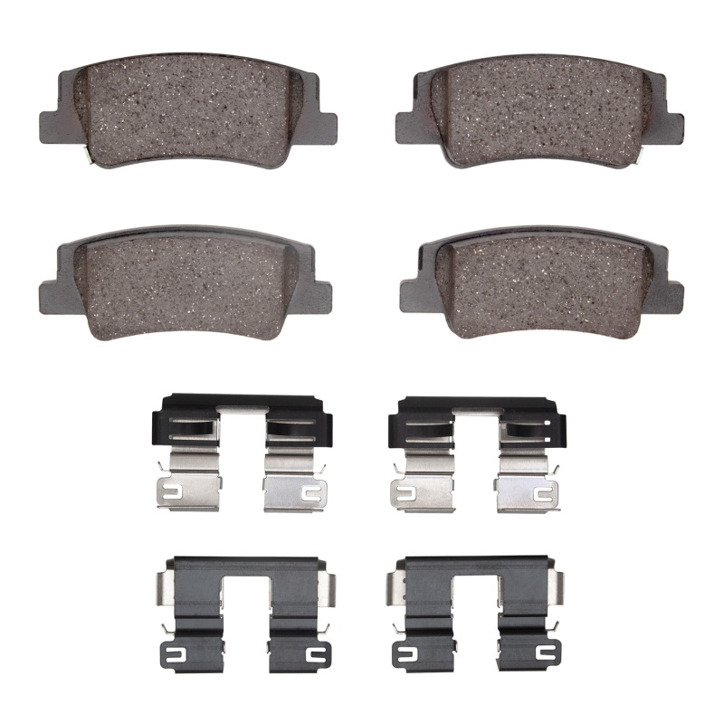 Hyundai Sonata Brake Pads - Rear - DFC - 4000 HybriDynamic - `20-`25
