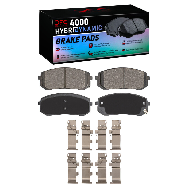 Hyundai Sonata Brake Pads - Front - DFC - 4000 HybriDynamic - `20-`25