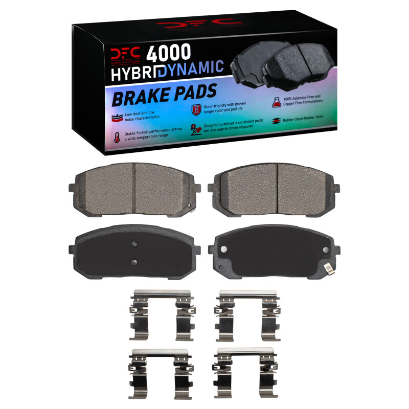 Hyundai Sonata Brake Pads - Front - DFC - 4000 HybriDynamic - `21-`25