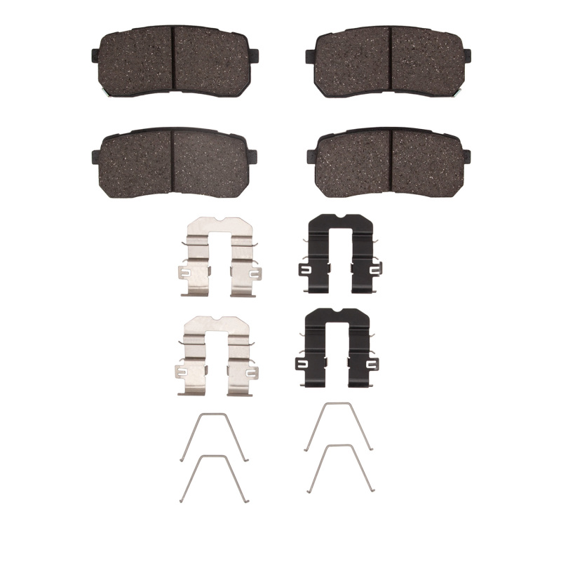 Kia Sedona Brake Pads - Rear - DFC - 4000 HybriDynamic - `15-`21