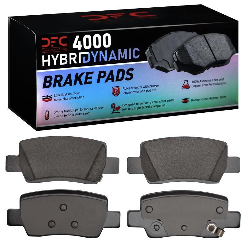Kia Seltos Brake Pads - Rear - DFC - 4000 HybriDynamic - `21-`25