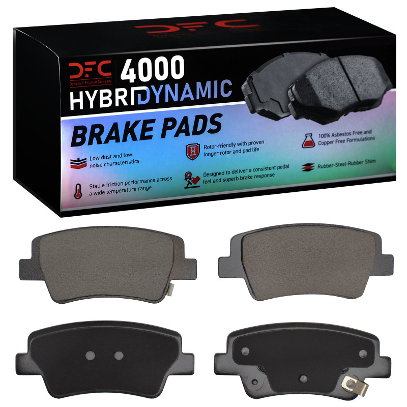 Kia Niro Brake Pads - Rear - DFC - 4000 HybriDynamic - `21-`26