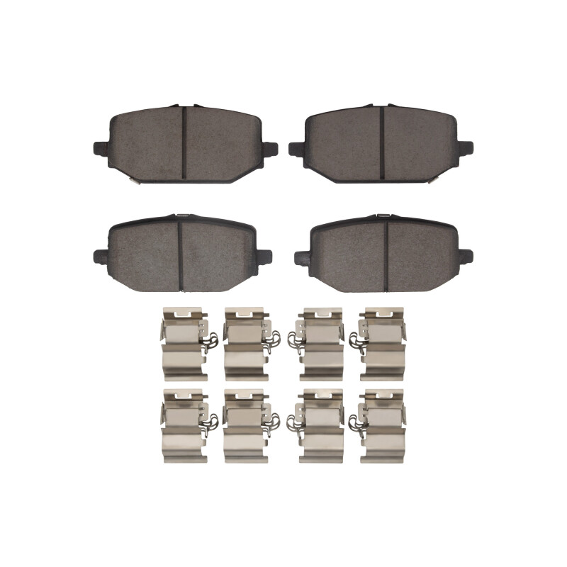 Acura MDX Brake Pads - Rear - DFC - 4000 HybriDynamic - `22-`26