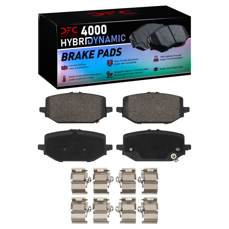 Acura MDX Brake Pads - Rear - DFC - 4000 HybriDynamic - `22-`26