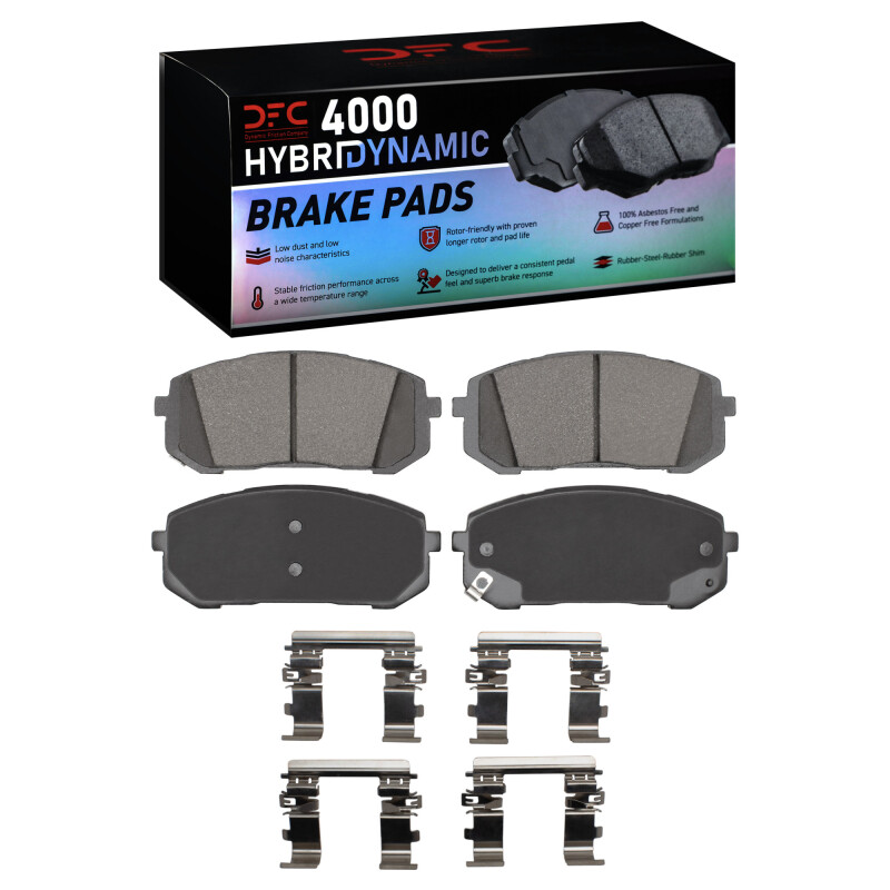 Hyundai Elantra Brake Pads - Front - DFC - 4000 HybriDynamic - `21-`25