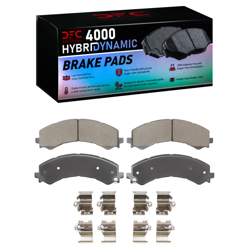 Chevrolet Express 4500 Brake Pads - Rear - DFC - 4000 HybriDynamic - `21-`25