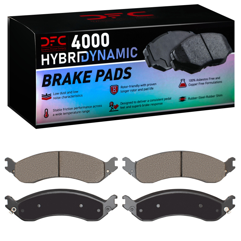 GMC Savana 3500 Brake Pads - Rear - DFC - 4000 HybriDynamic - `21-`26