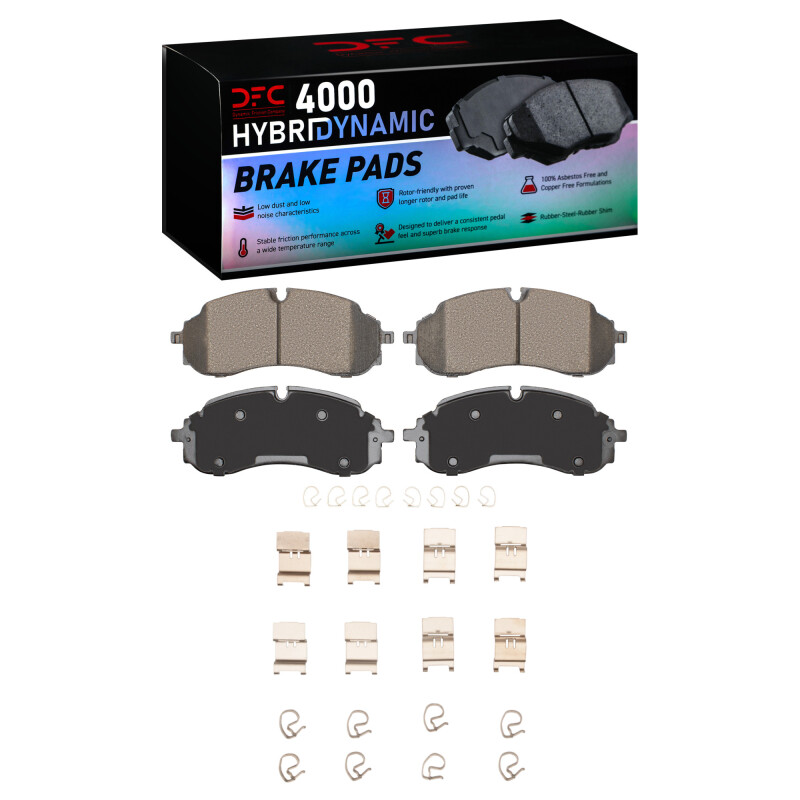 Ford E-Transit Brake Pads - Front - DFC - 4000 HybriDynamic - `21-`25