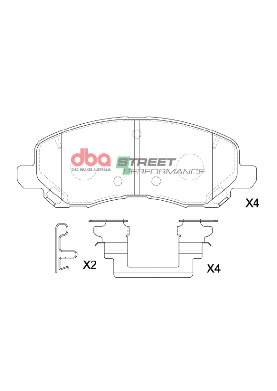 Hyundai Sonata Brake Rotors (2) - Front + Rear - DFC - GeoSPEC Coated - `02-`06