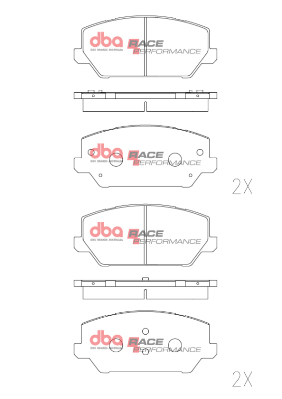 Kia Sportage Brake Rotors (2) - Front + Rear - DFC - GeoSPEC Coated - `17-`22