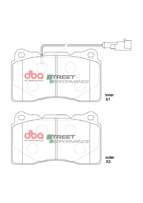 Subaru Legacy Brake Rotors (2) - Front + Rear - DFC - GEOSPEC Coated - `05-`09