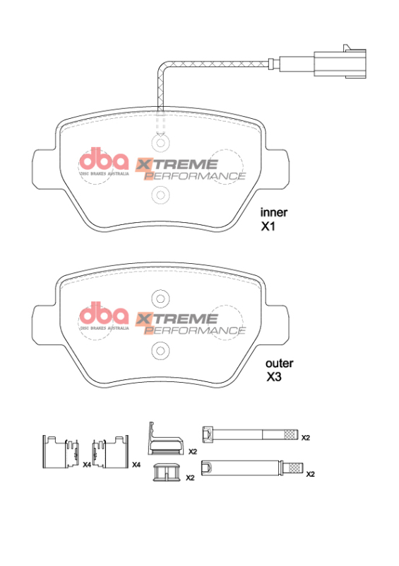 Subaru Forester Brake Rotors (2) - Front + Rear - DFC - GeoSPEC Coated - `13-`18