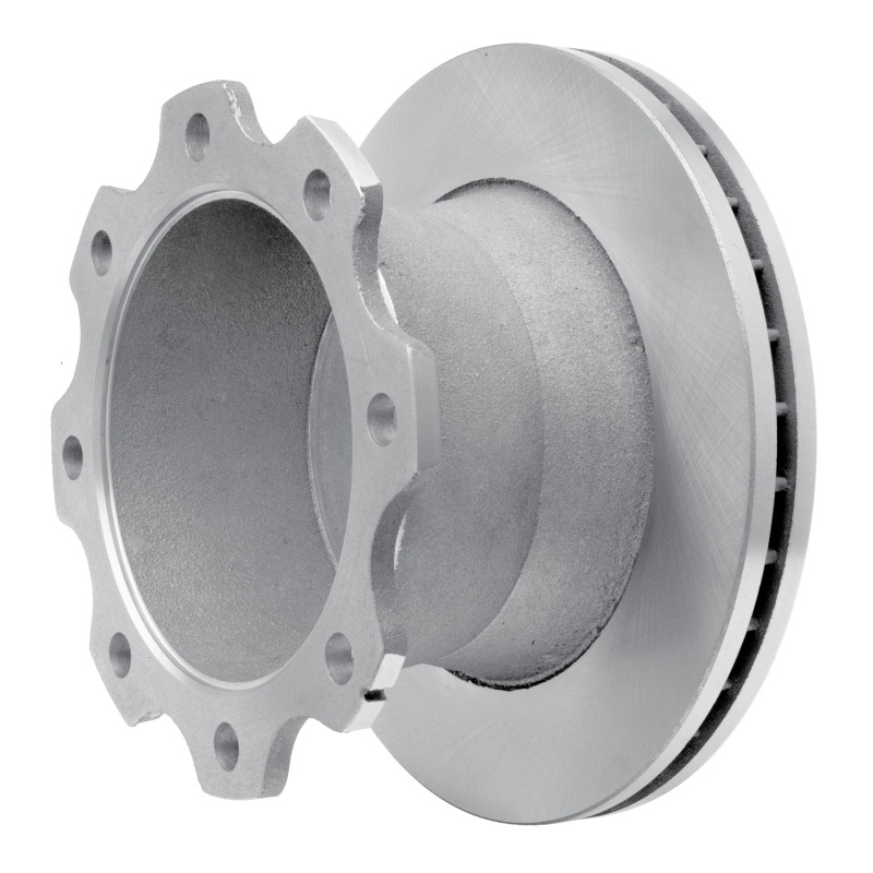 Chevrolet C5500 Kodiak Brake Rotor (1) - Front - DFC - Plain, G3000/G11H18 Iron Castings - `03-`10