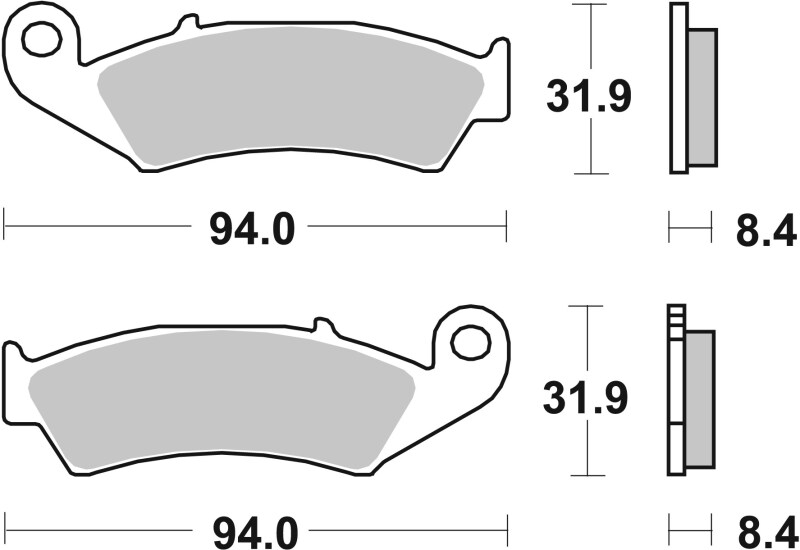Ford Mustang Brake Rotor (2) - Rear - DFC - Plain - `94-`04 Ford Mustang Brake Rotor (2) - Rear - DFC - Plain - `94-`04