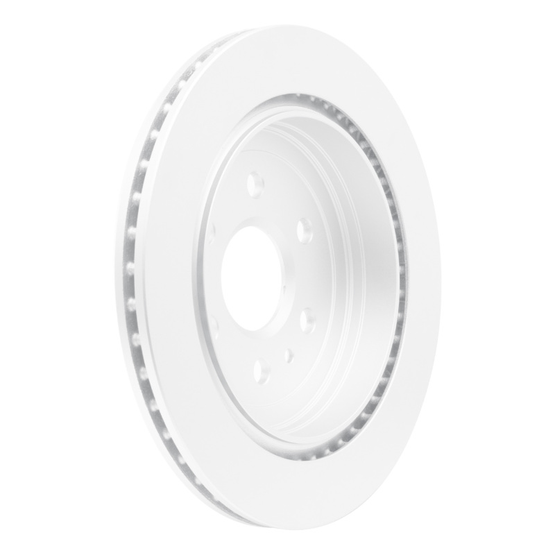 Cadillac SRX Brake Rotor (1) - Rear - DFC - GeoSPEC Coated - Plain - `10-`16