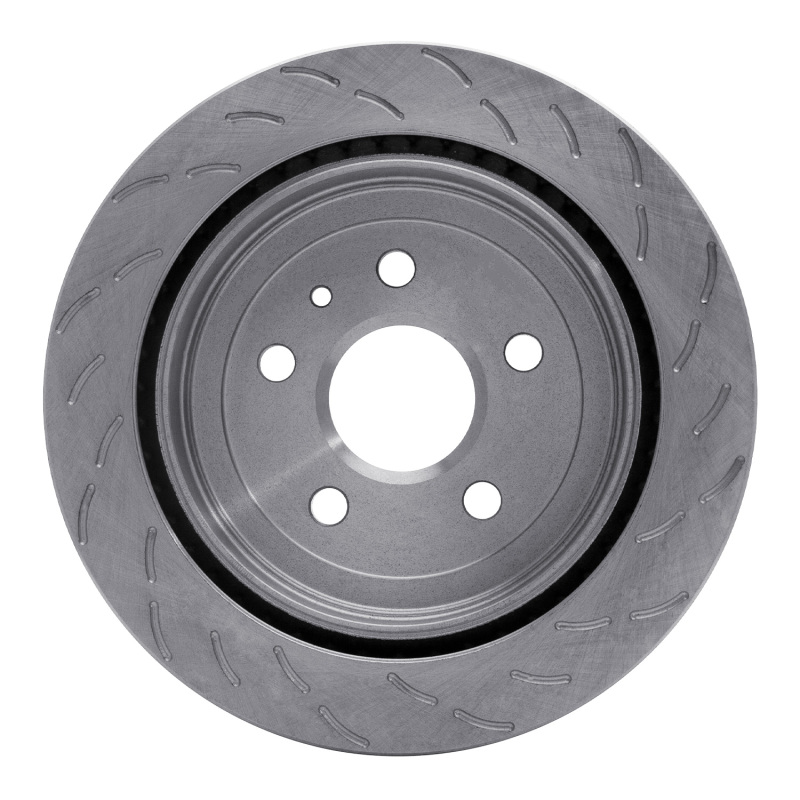 Cadillac CTS Brake Rotor (1) - Left Rear - DFC - Slotted - `15-`19