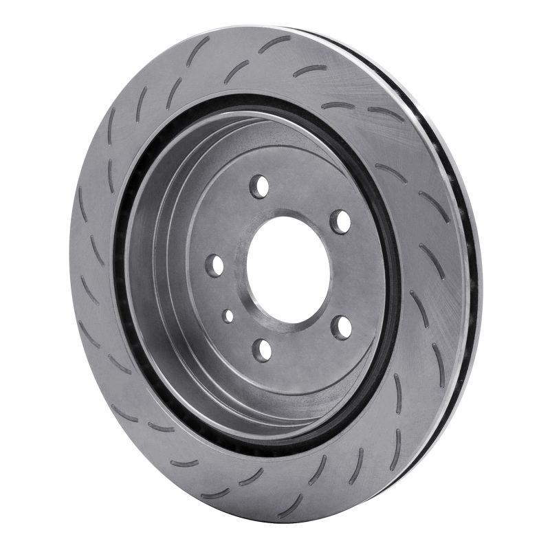 Cadillac ATS Brake Rotor (1) - Rear - DFC - Slotted - `16-`19