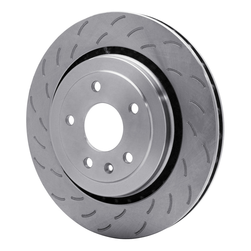 Chevrolet Corvette Brake Rotor (1) - Rear - DFC - Slotted - `15-`19